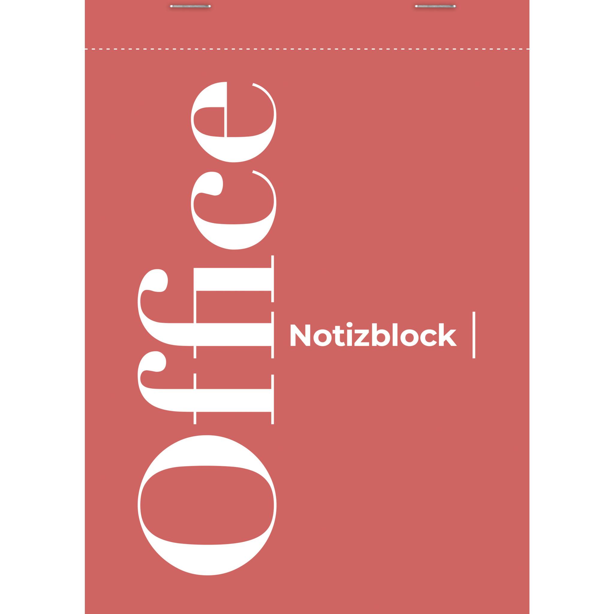 Clairefontaine 10x Notizblock Office A5, 50 Bl kariert 70g, rosa Deckel 18353SC