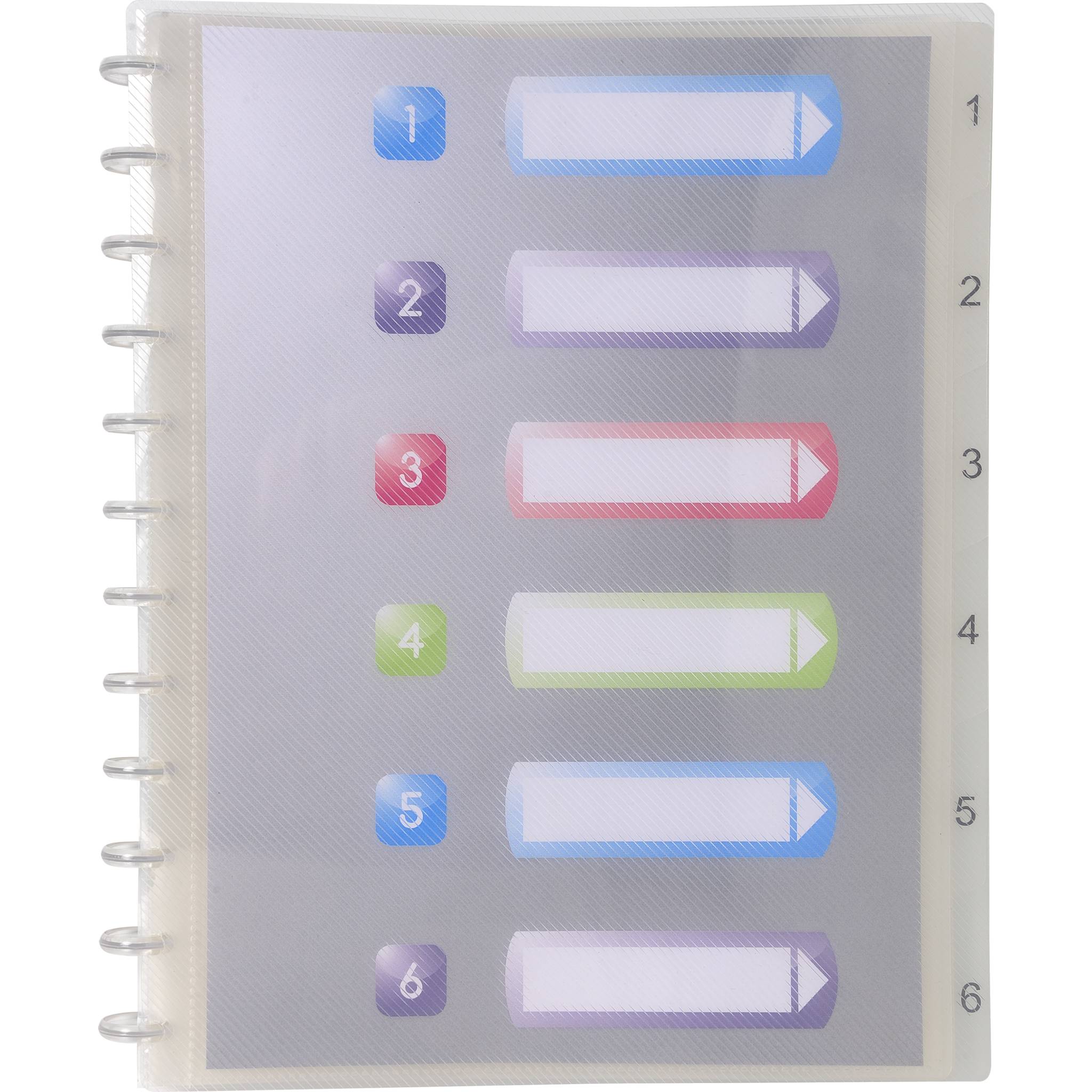 Exacompta 4x Sichtmappen Ringen 30 herausnehmbaren Hüllen Kristall 86320E