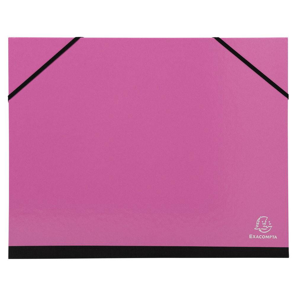 Exacompta 5x Zeichenmappe + Gummizugverschluss 28x38cm, B4, sortiert, 25529E