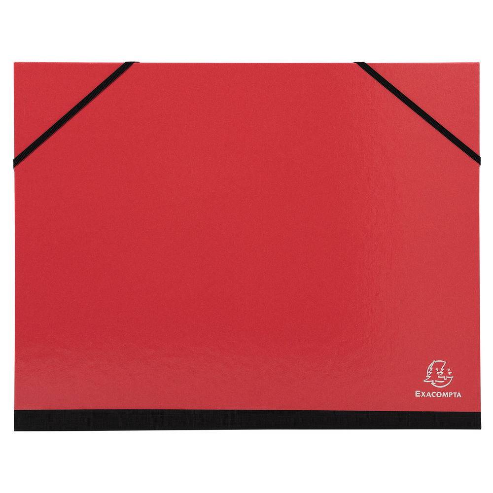 Exacompta 5x Zeichenmappe + Gummizugverschluss 28x38cm, B4, sortiert, 25529E