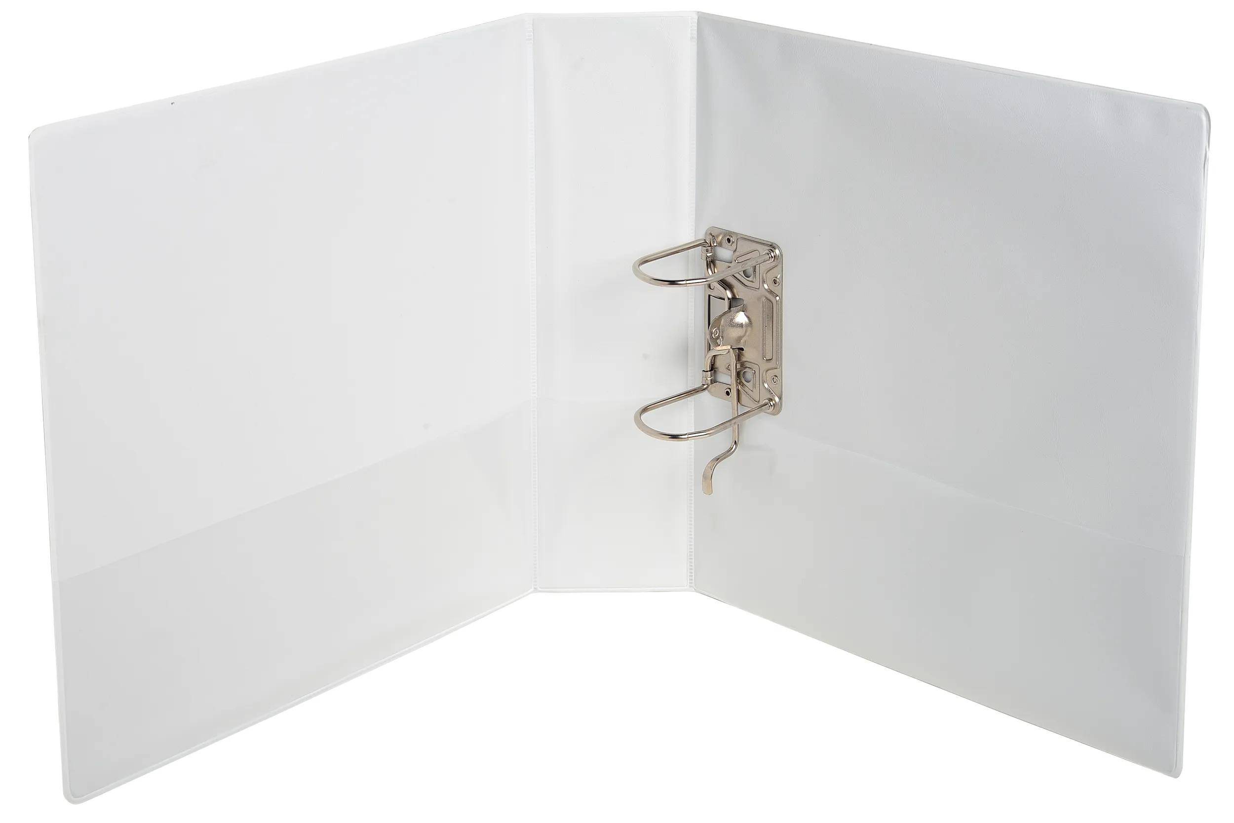 Exacompta 10x Ordner PP, Rückenbreite 80mm, für A4 Maxi, Kreacover, Weiß, 53945E