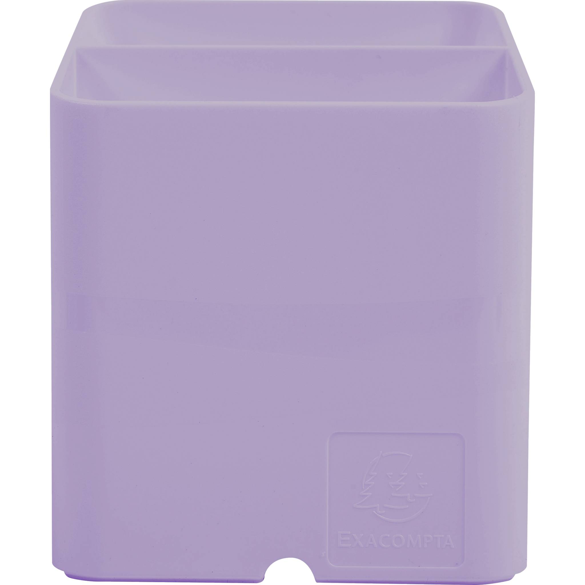 Exacompta 10x Stifteköcher PEN-CUBE, Aquarel - Malve - 67764D