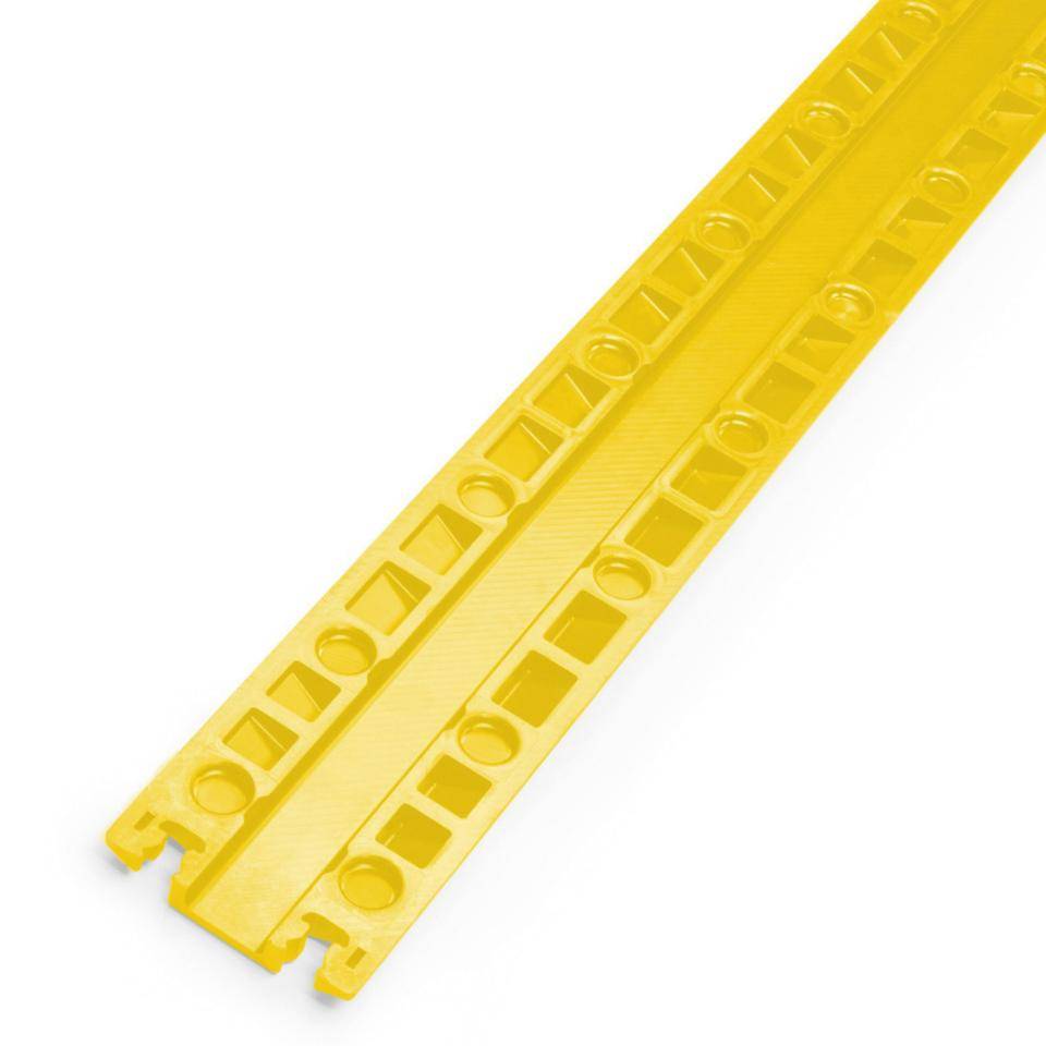 Kabelbrücke Defender XPRESS DROP-OVER 40, gelb, recyceltes TPU, 1005x125x20mm