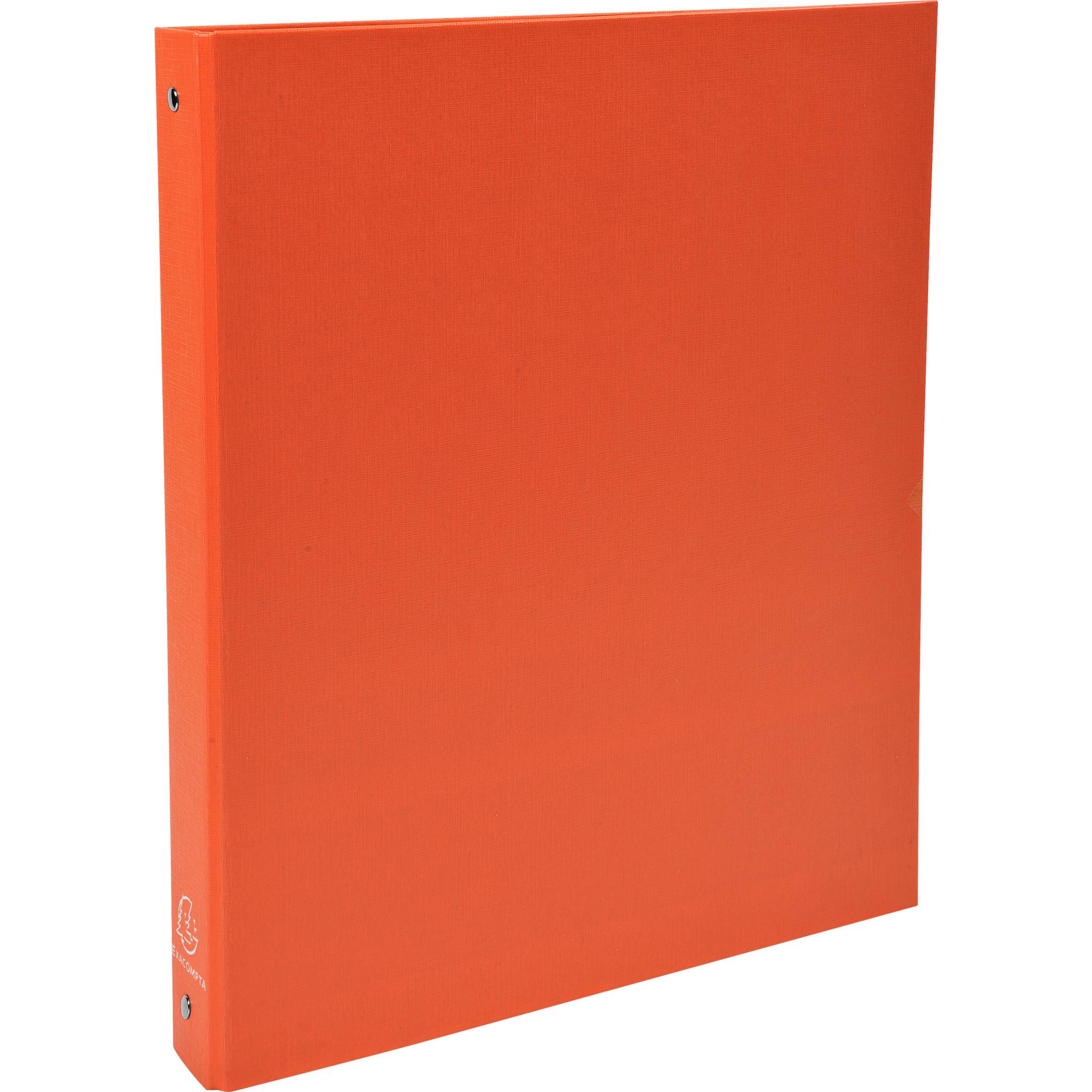 Exacompta 20x Ringbuch PP 18mm 4Ring 30mm Rücken 40mm 32x26cm A4 Orange 51374SE