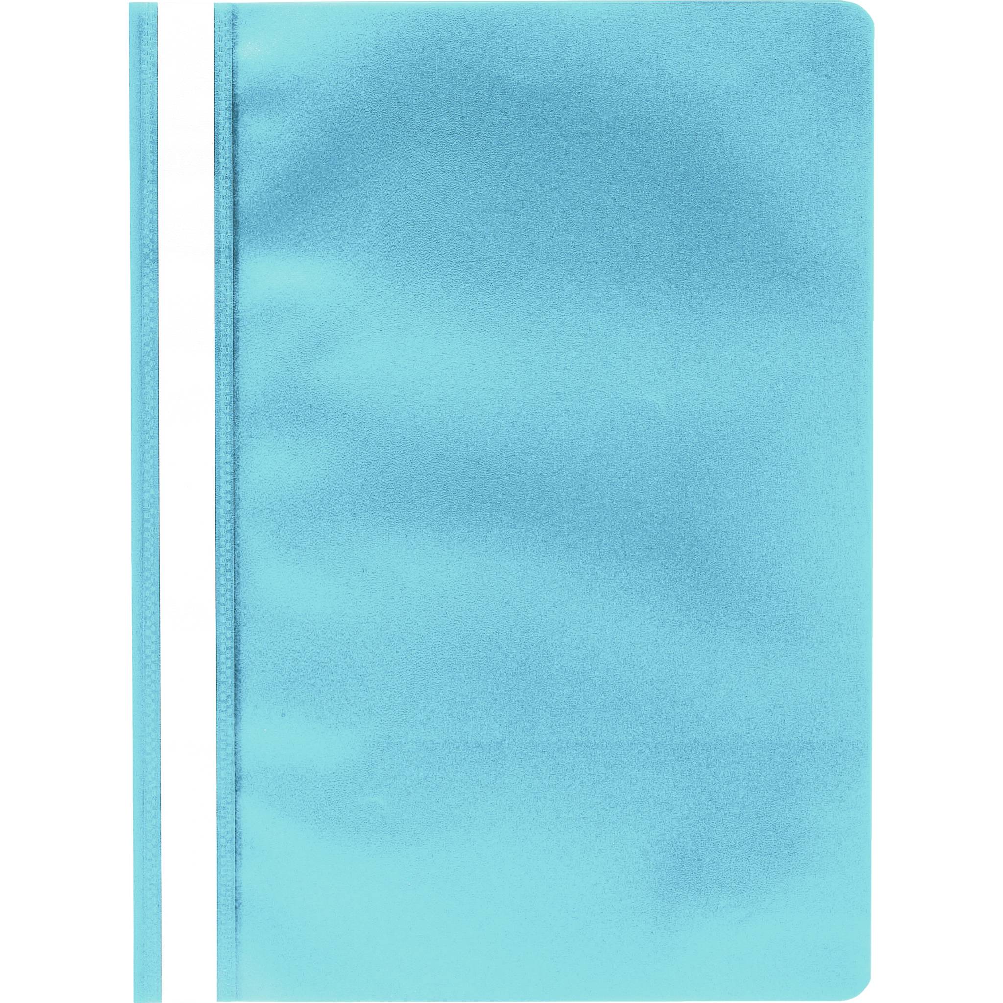 Exacompta 25x Schnellhefter A4 aus PP - Hellblau - 449206B