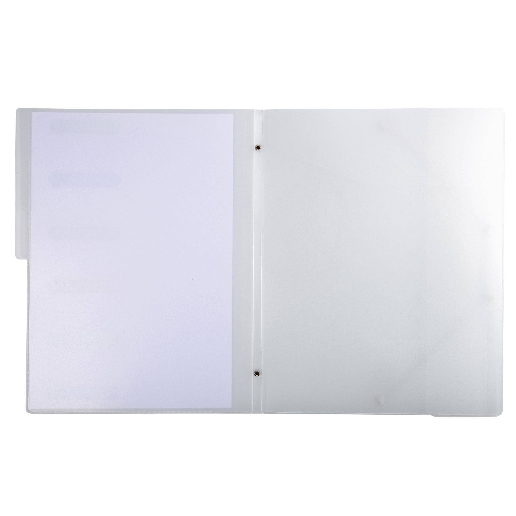 Exacompta 10x Ordnungsmappe RC-PP 500µ 3 Klappen 8 Fächer A4 Transparent 56187E