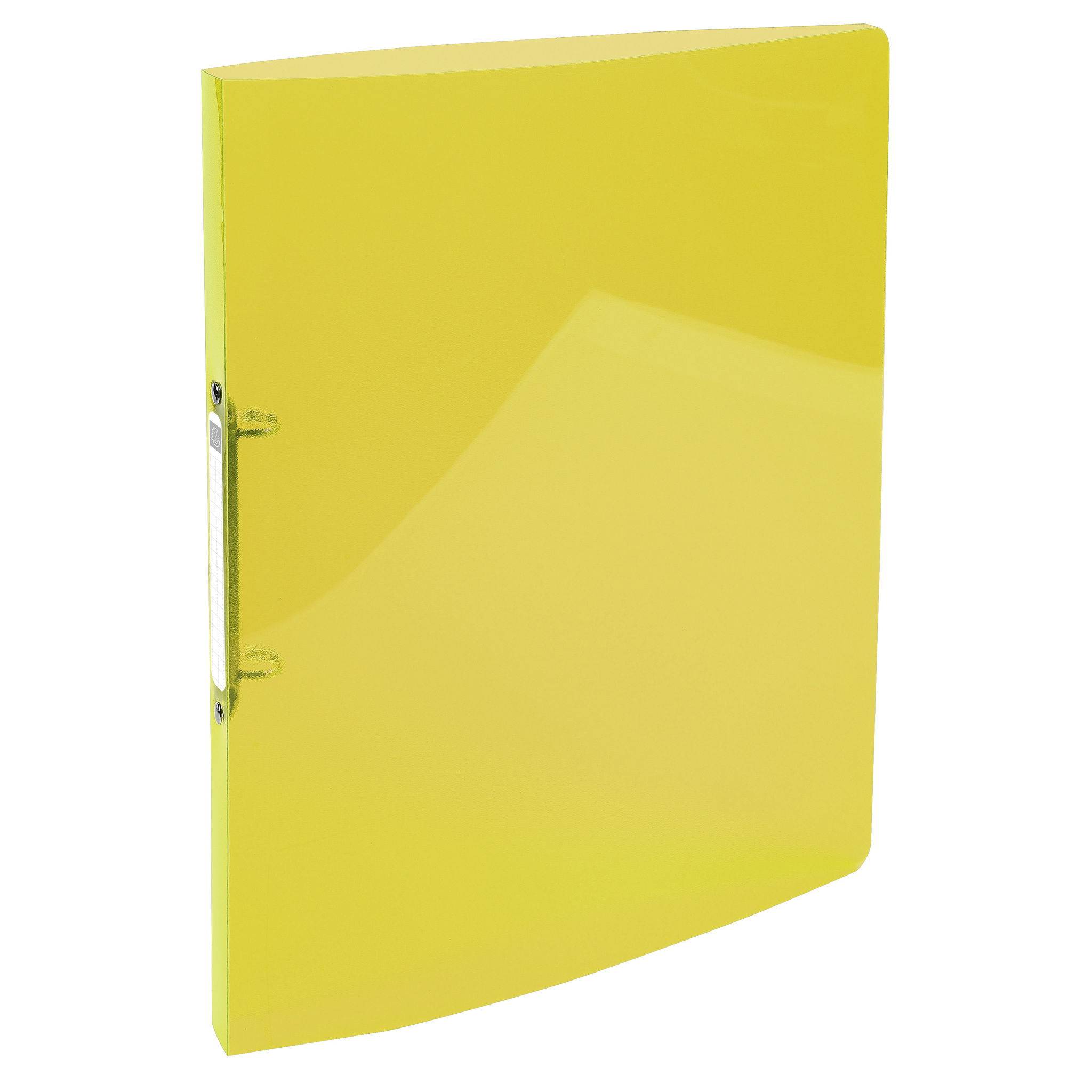 Exacompta 20x flexibler Ringhefter 2 Ringe 15mm PP 500µ PP A4 sortiert 54670E