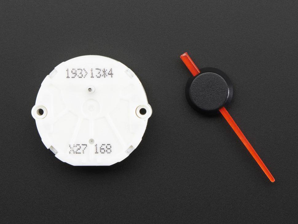 Adafruit Automotive Gauge Stepper Motor x27168, 600 Schritte, 315 Grad Drehbereich, 260 Ohm