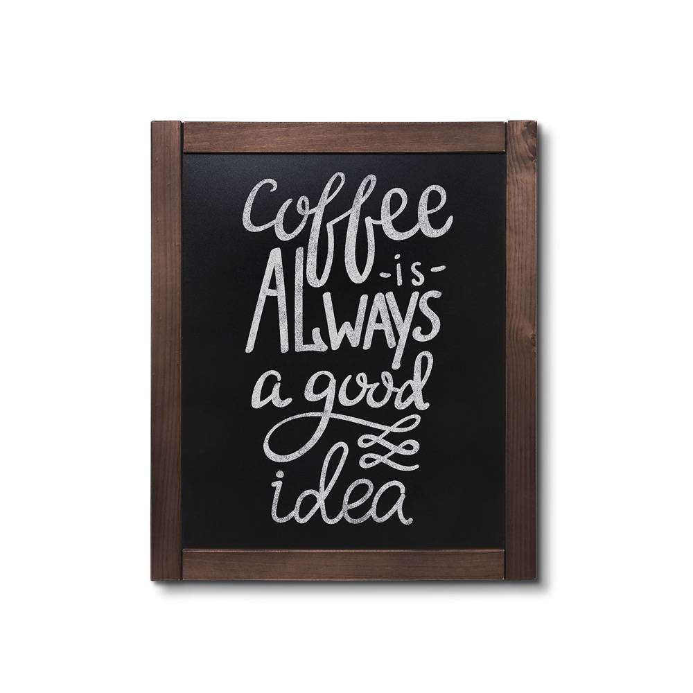 Showdown Displays JD NATURA Kreidetafel Klassisch dunkelbraun 50x60