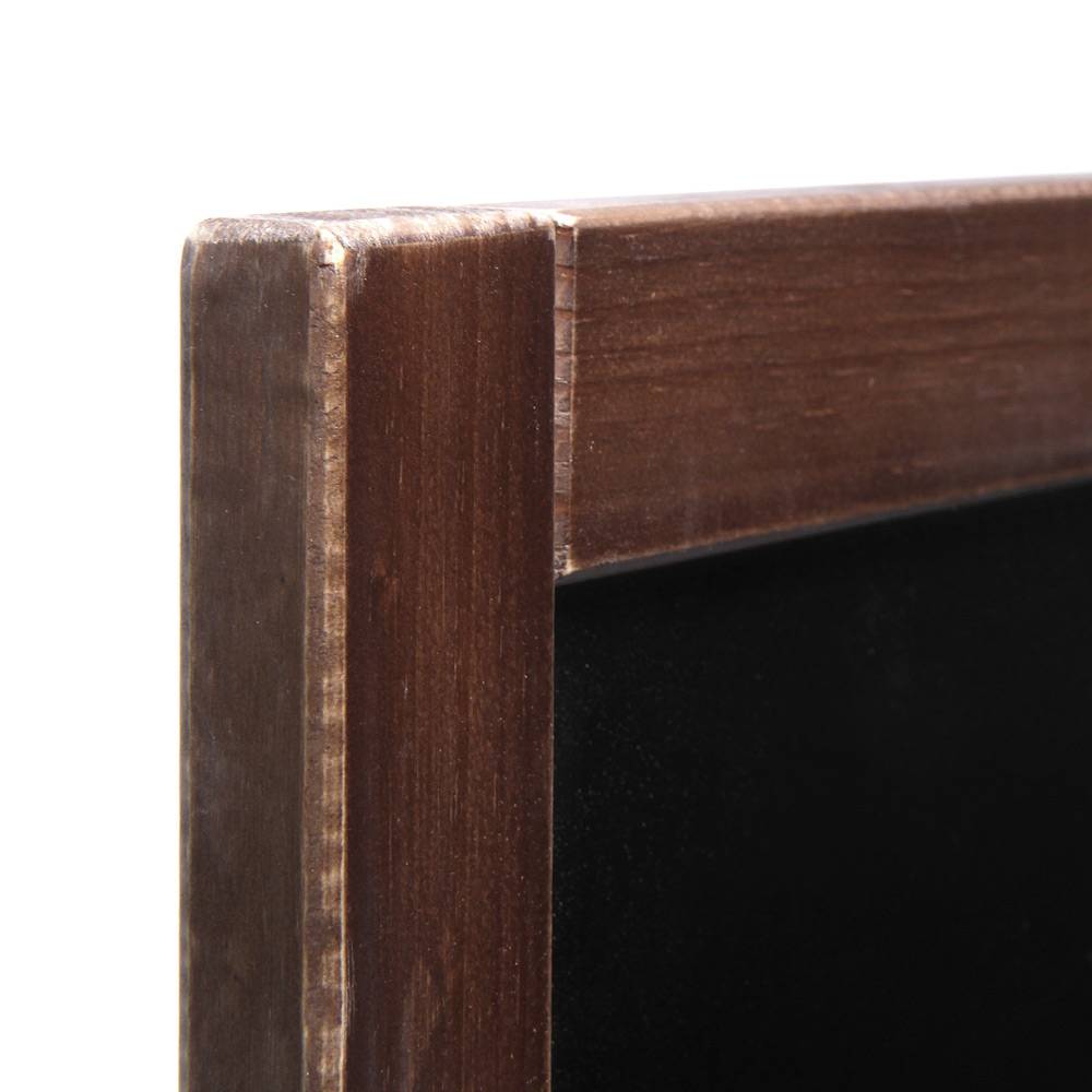 Showdown Displays JD NATURA Kreidetafel Klassisch dunkelbraun 60x80
