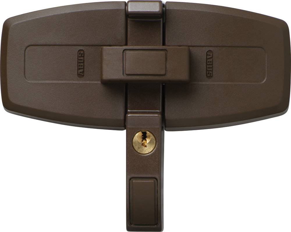 ABUS Fenster-Zusatzsicherung DFS95B braun gleichschl. AL0125