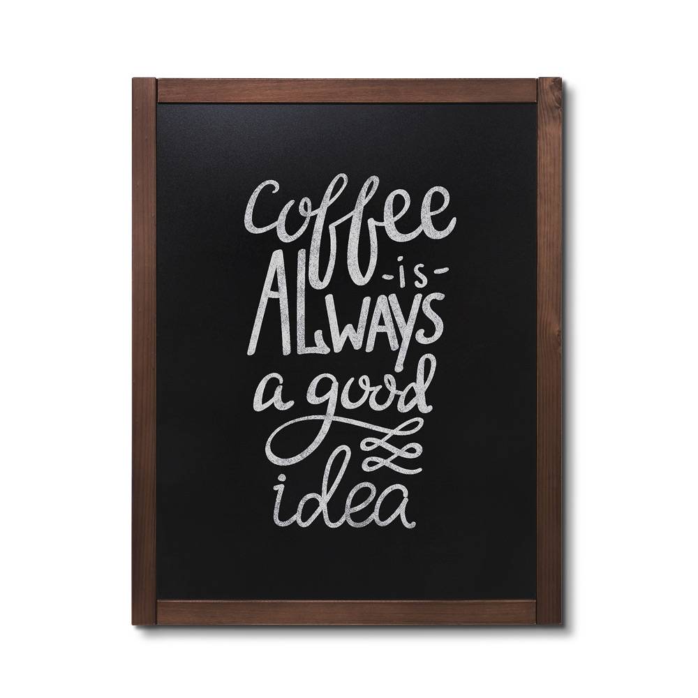 Showdown Displays JD NATURA Kreidetafel Klassisch dunkelbraun 70x90