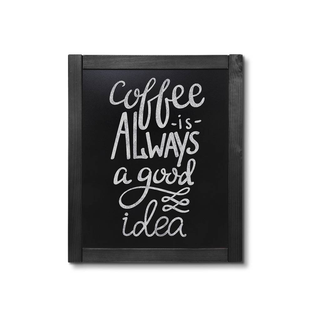 Showdown Displays JD NATURA Kreidetafel Klassisch schwarz 50x60