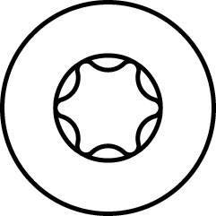 HECO TOPIX-plus - Stahl weiß verzinkt - 8,0x160 mm - Tellerkopf TX40 - Teilgewinde
