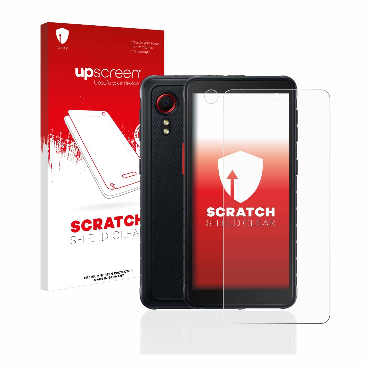 upscreen Scratch Shield Clear Premium Displayschutzfolie für Samsung Galaxy Xcover 5