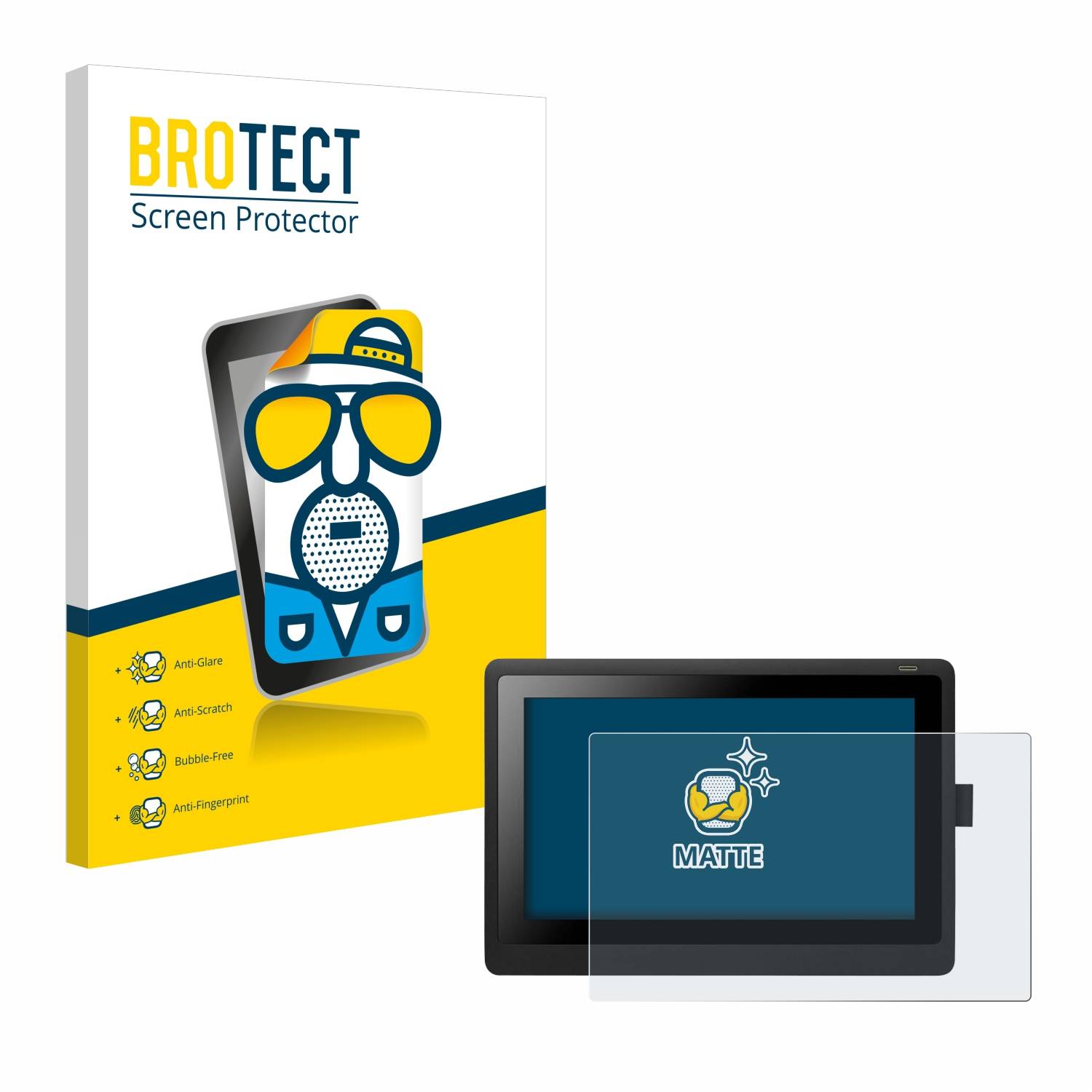 BROTECT Entspiegelungs-Folie für Wacom Cintiq 16