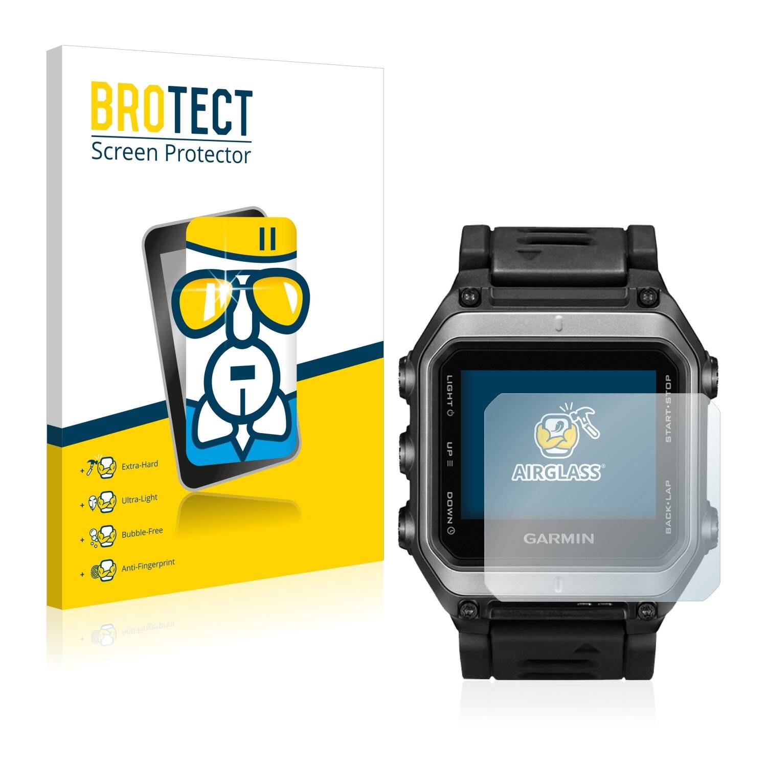 BROTECT AirGlass Schutzglas Folie für Garmin