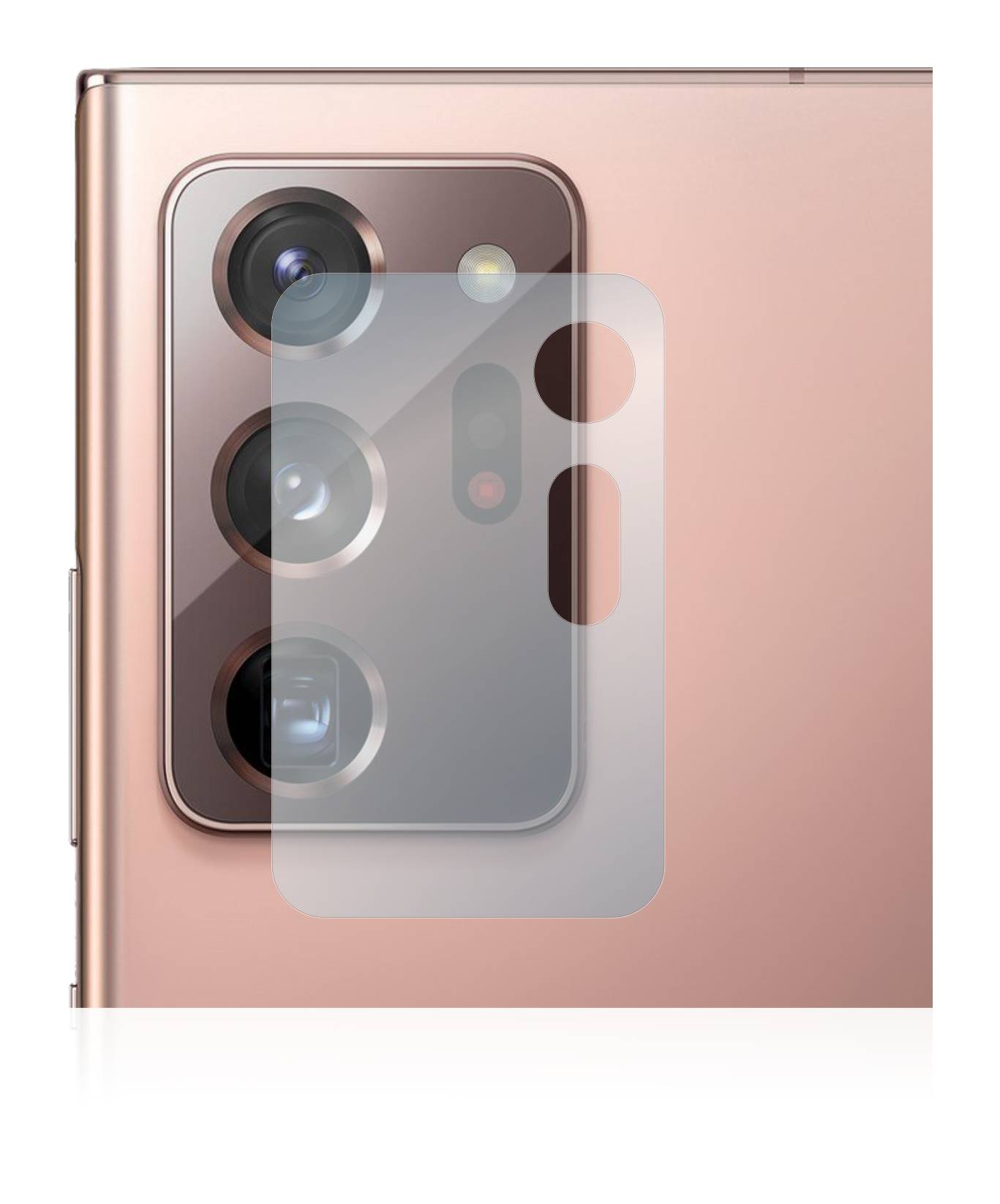 BROTECT AirGlass Glas Panzer-Folie für Samsung Galaxy Note 20 Ultra 5G (NUR Kameraschutz) - Schutzglas