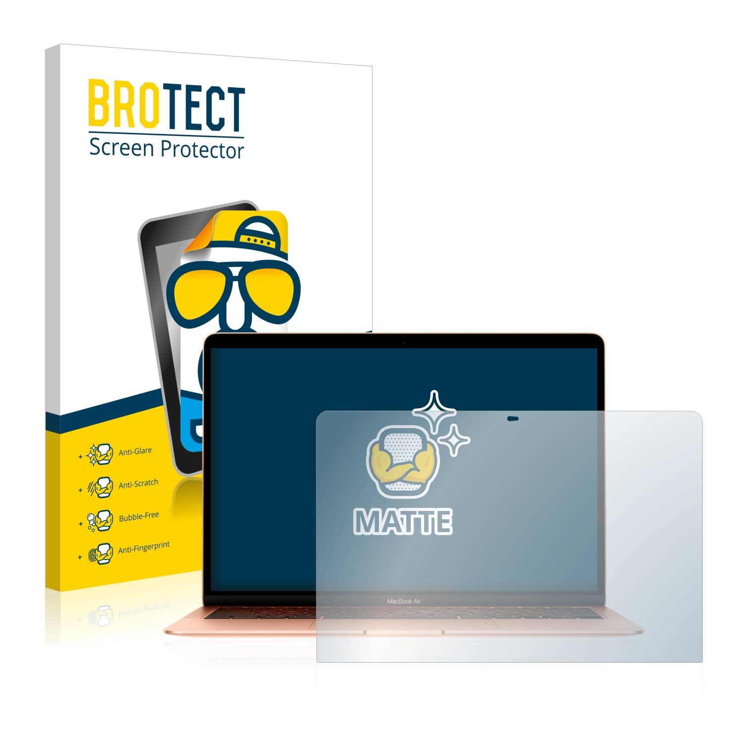 BROTECT Entspiegelungs-Folie für Apple MacBook Air 13.3 2020