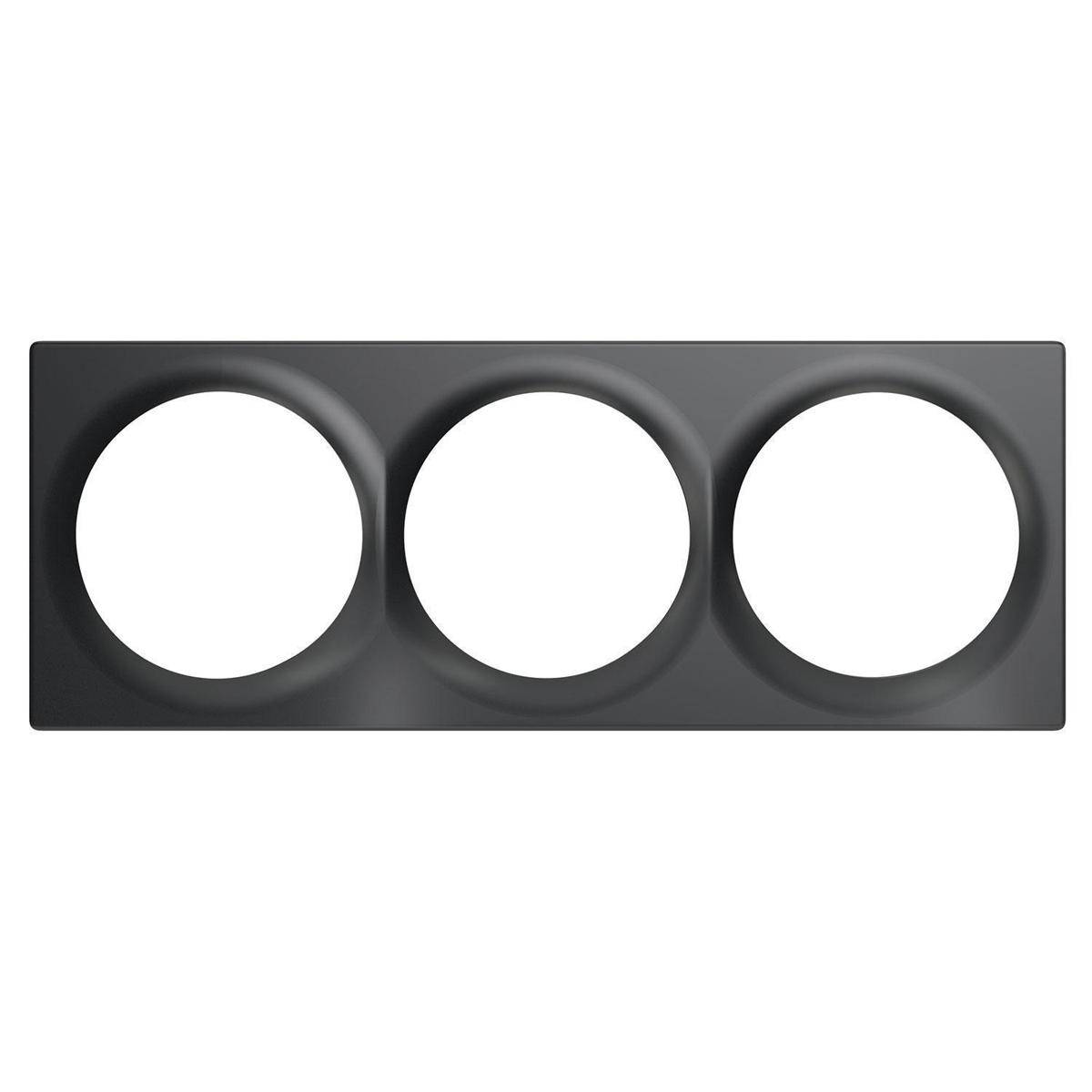 Dreifach-Abdeckplatte für Geräte der Walli-Serie