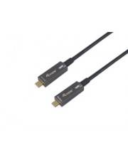 Equip USB-C Aktives optisches Kabel - M/M - 5.0m - PD 60W - 4K/60Hz - 10Gbps - Video+Data+PD - 5 m - USB C - USB C - USB 3.2 Gen 2 (3.1 Gen 2) - 10