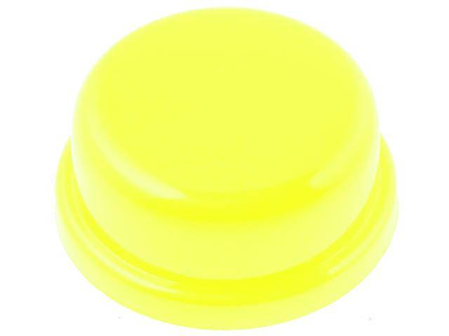 Tasterkappe für KHT1212PV73, rund, Ø13mm - Farbe: gelb