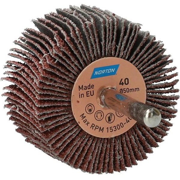 Fächerschleifer m.Schaft R207Plus 50x30x6 P40 Fächerschleifer m.Schaft R207Plus 50x30x6 P40