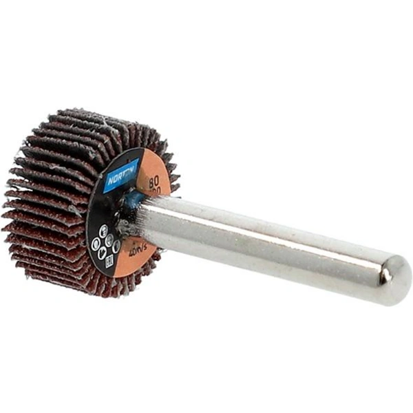 Fächerschleifer m.Schaft R207Plus 20x10x6 P80 Fächerschleifer m.Schaft R207Plus 20x10x6 P80