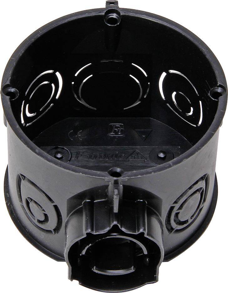 Schalter-Dose ISO 60mm Ø 45mm tief schwarz - Artikel: 4008220063207