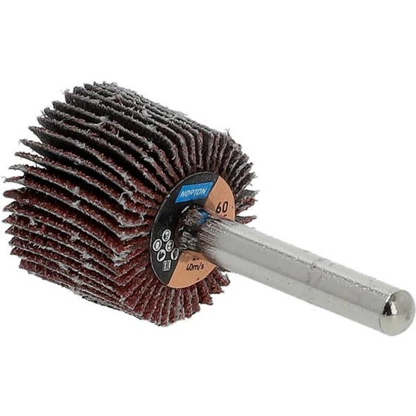 Fächerschleifer m.Schaft R207Plus 25x20x6 P60 Fächerschleifer m.Schaft R207Plus 25x20x6 P60