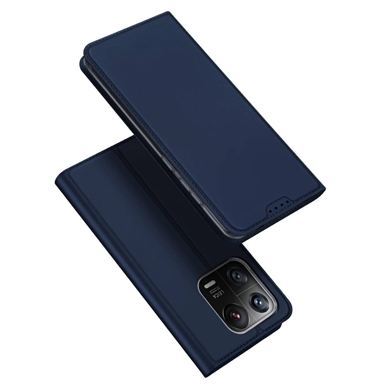 Dux Ducis Skin Pro Hülle Xiaomi 13 Flip Card Wallet Ständer blau
