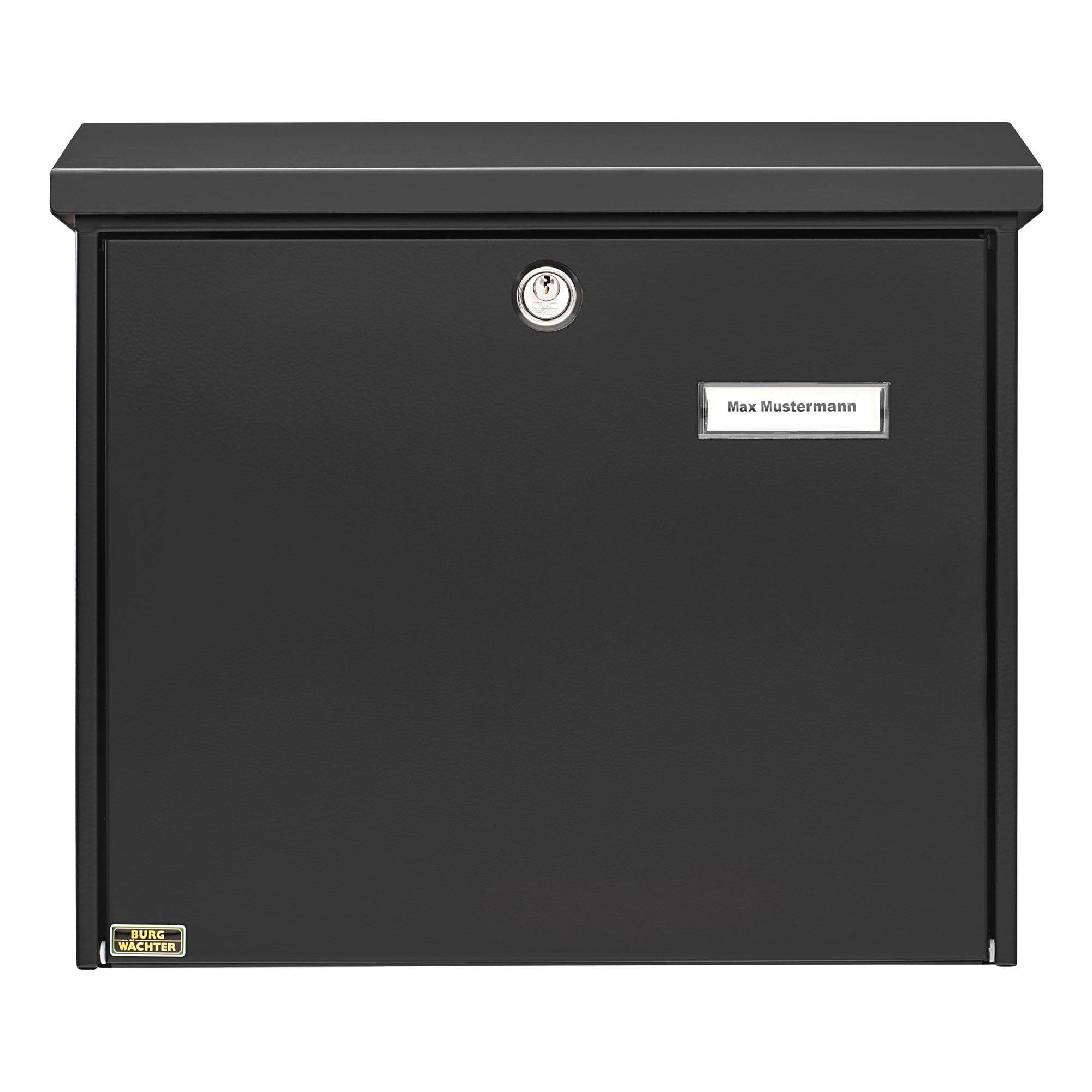 BURG WÄCHTER Briefkasten COMFORT 913 S Farbe schwarz