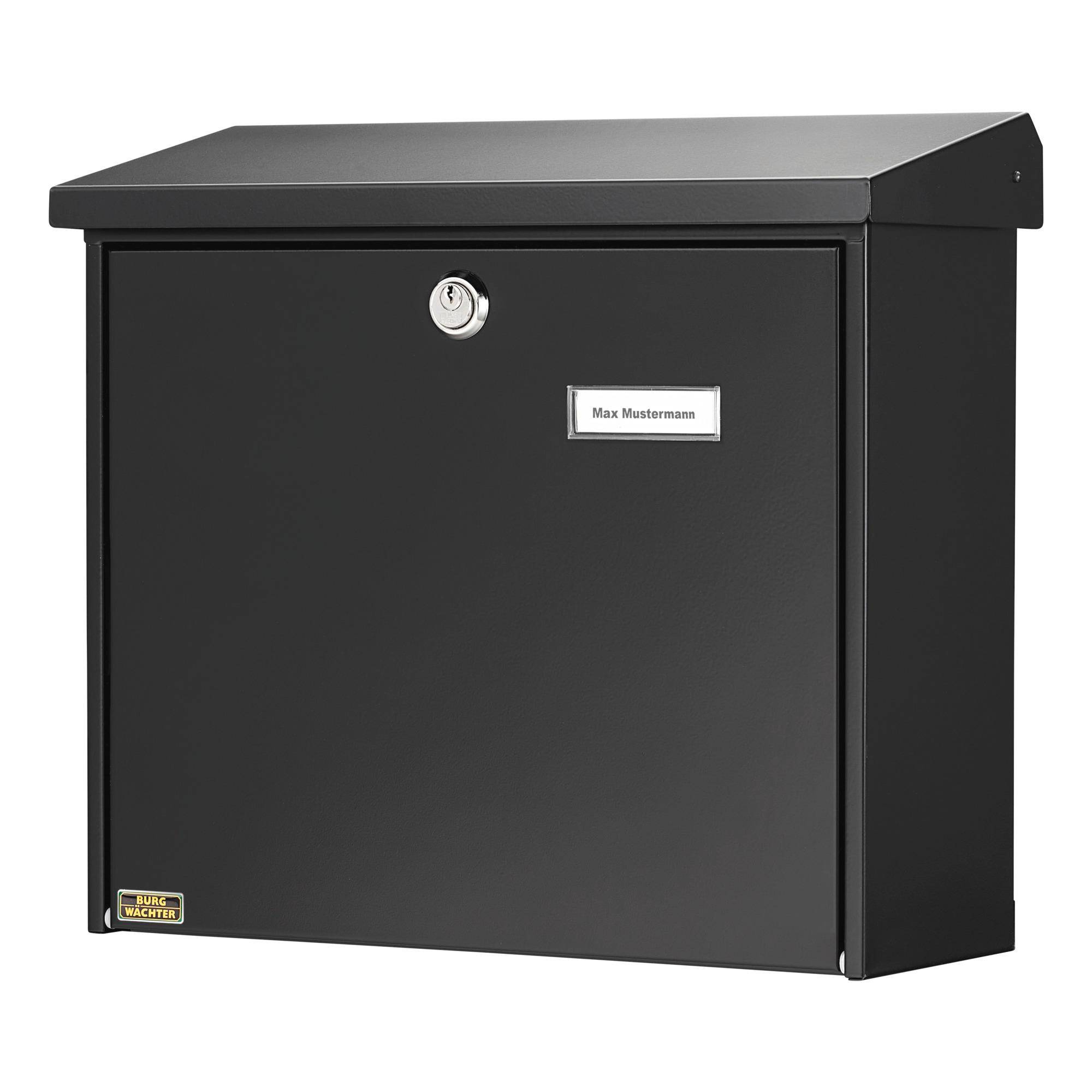 BURG WÄCHTER Briefkasten COMFORT 913 S Farbe schwarz