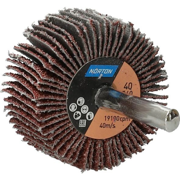 Fächerschleifer m.Schaft R207Plus 30x15x6 P60 Fächerschleifer m.Schaft R207Plus 30x15x6 P60