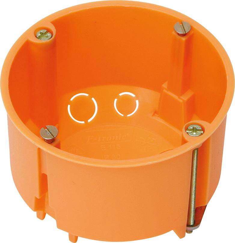 Hohlwanddose-Dose ISO 70mm Ø 47mm tief orange - Artikel: 4008220845902