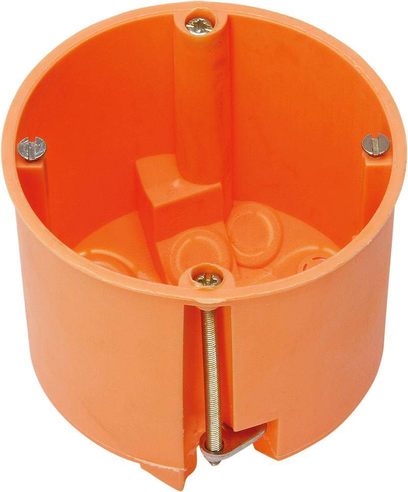 Hohlwanddose-Dose ISO 60mm Ø 61mm tief orange - Artikel: 4008223161177