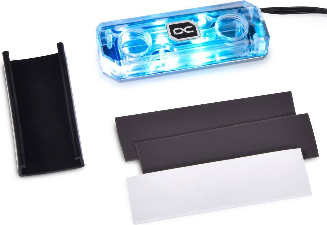 Alphacool HDX Apex Acryl aRGB M.2 2280 SSD Kühler (11969)