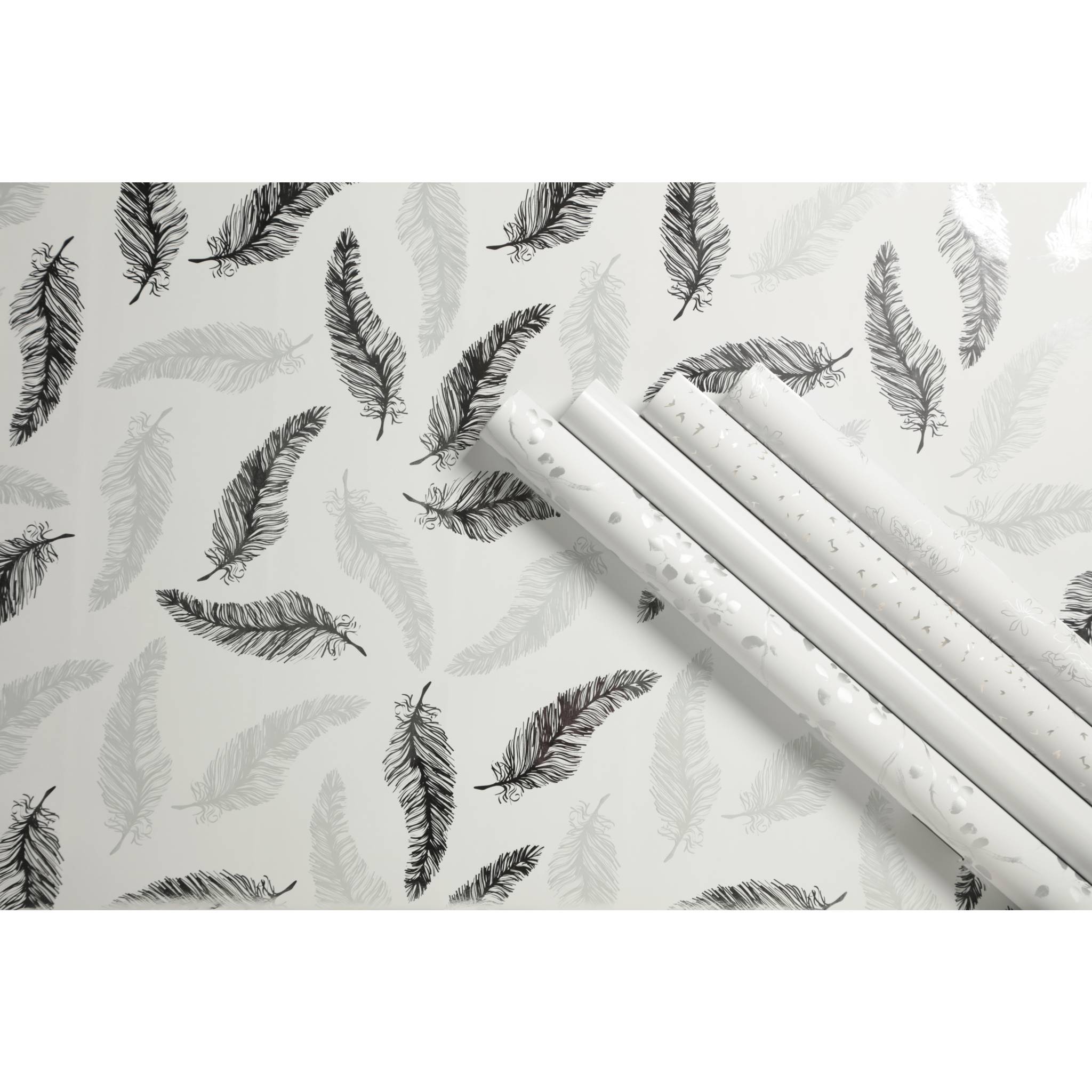 Clairefontaine 30x Premium 2x0,70m im Kartondisplay mit 30 Rollen Weiß 211825C