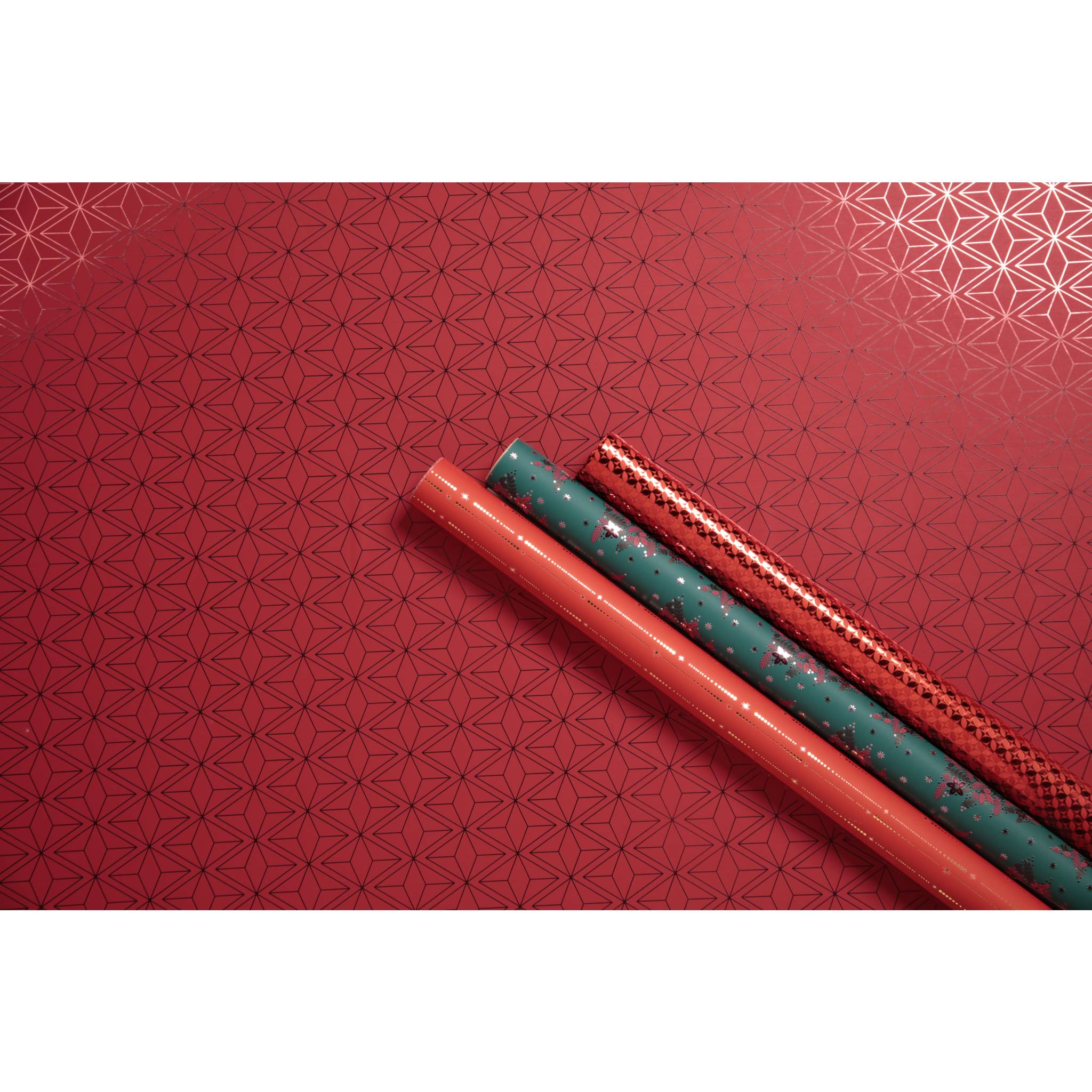 Clairefontaine 30x Geschenkpapierrollen 2x0,70m Weihnachten Velvet Sort. 212887C