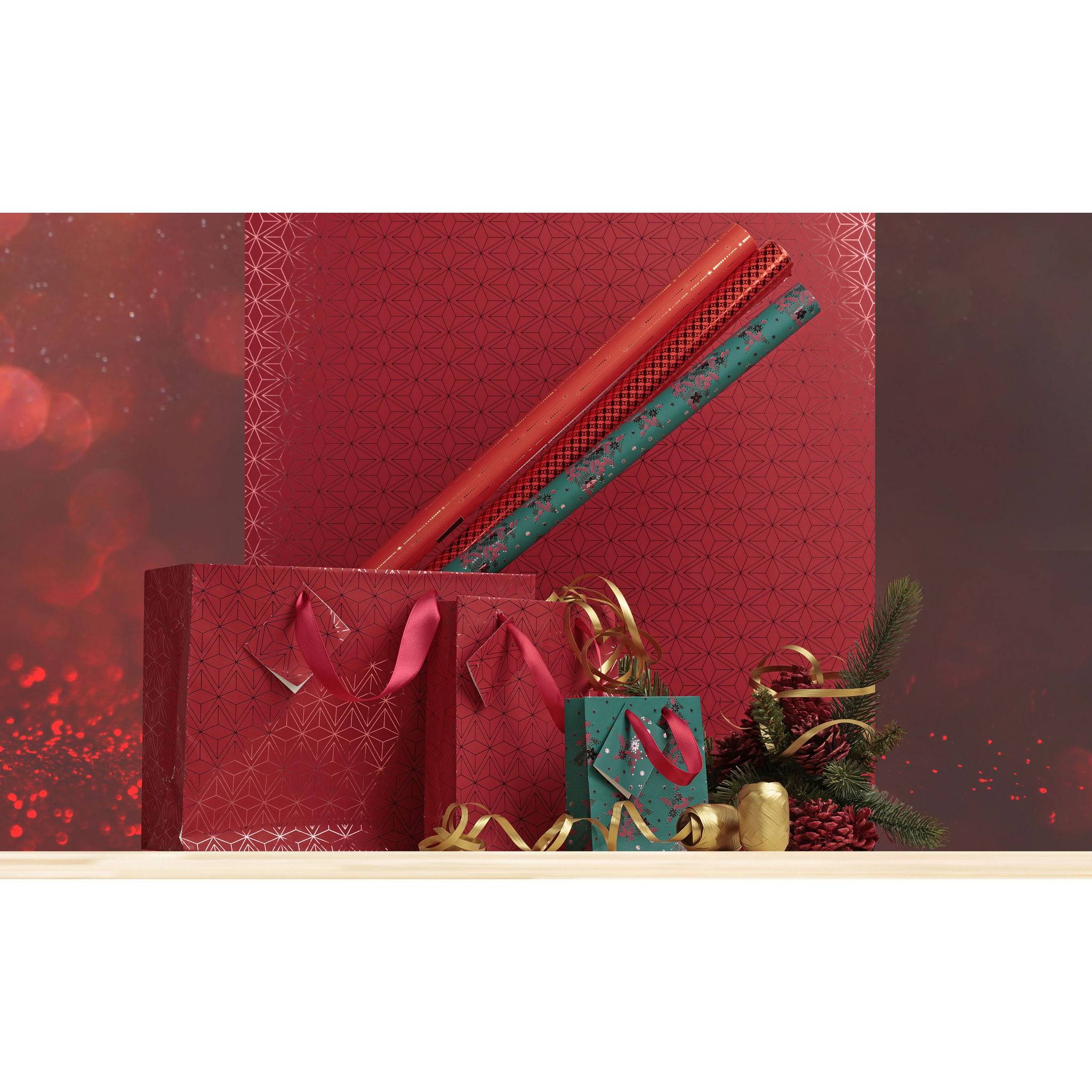 Clairefontaine 30x Geschenkpapierrollen 2x0,70m Weihnachten Velvet Sort. 212887C