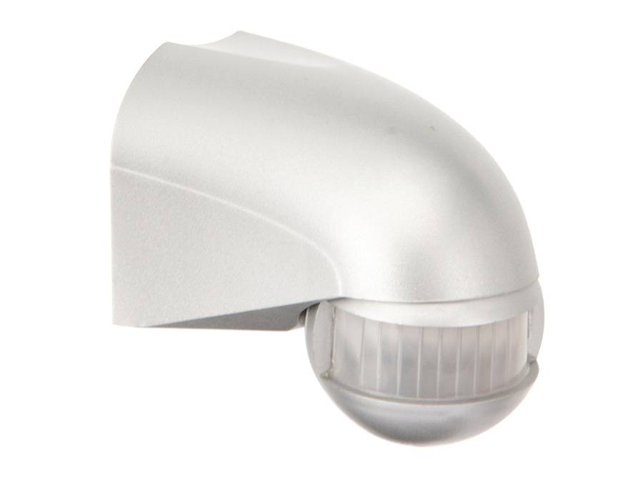 REV Infrarot-Bewegungsmelder, 180°, silber