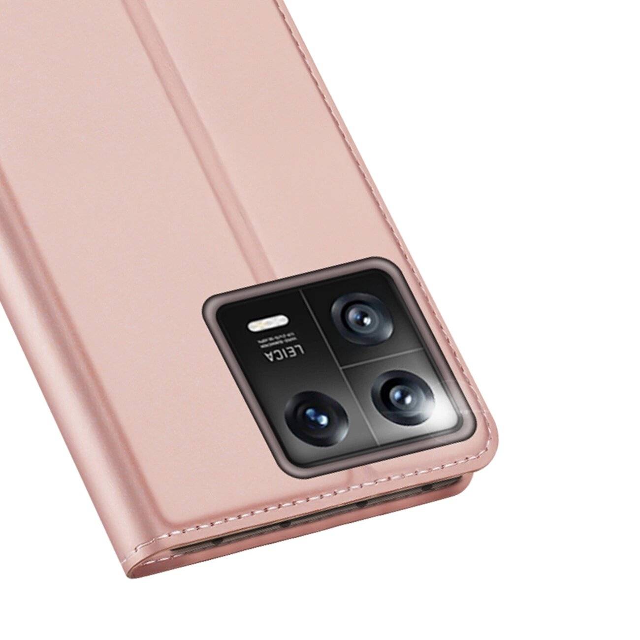 Dux Ducis Skin Pro Hülle Xiaomi 13 Flip Card Wallet Stand Pink