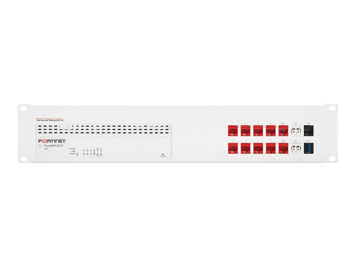 Rackmount.IT RM-FR-T18 - Montagesatz für Netzwerkgeräte - Rack montierbar - RAL 9003, weiß - 1.3U - 48.3 cm (19"")