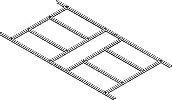 Fundament verzinkt zuGerätehaus m.Satteldach236 x 174 x 206 cmBeschaffungsartikel