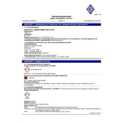 Hortensienblau 1 kg Gärtners