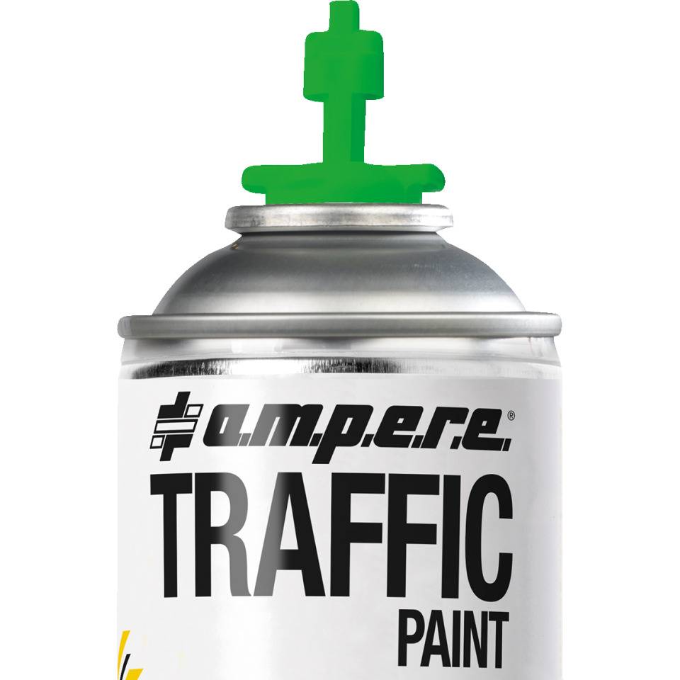 A.M.P.E.R.E. TRAFFIC Paint Markierungsfarbe,für SUPER-Striper,grün,500ml/Dose