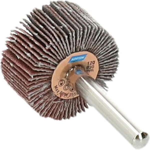 Fächerschleifer m.Schaft R207Plus 30x15x6 P120 Fächerschleifer m.Schaft R207Plus 30x15x6 P120