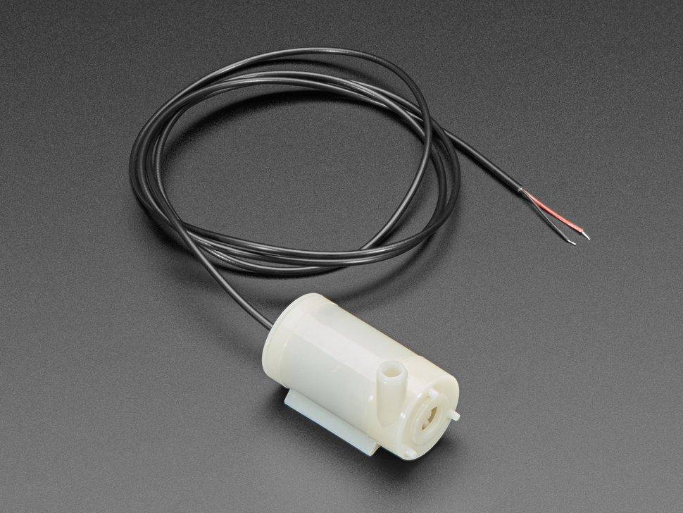 Adafruit Tauchbare 3V DC-Wasserpumpe mit 1 Meter Kabel - Horizontal
