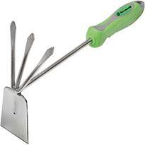 Doppelhäckchen Edelstahl Ergo-Griff Floraworld