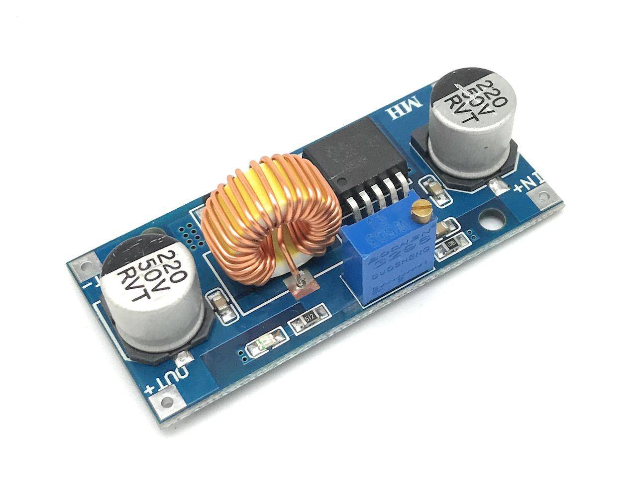 Netzteilmodul 4-38V -> 1,25-36V / 5A mit Lötpads